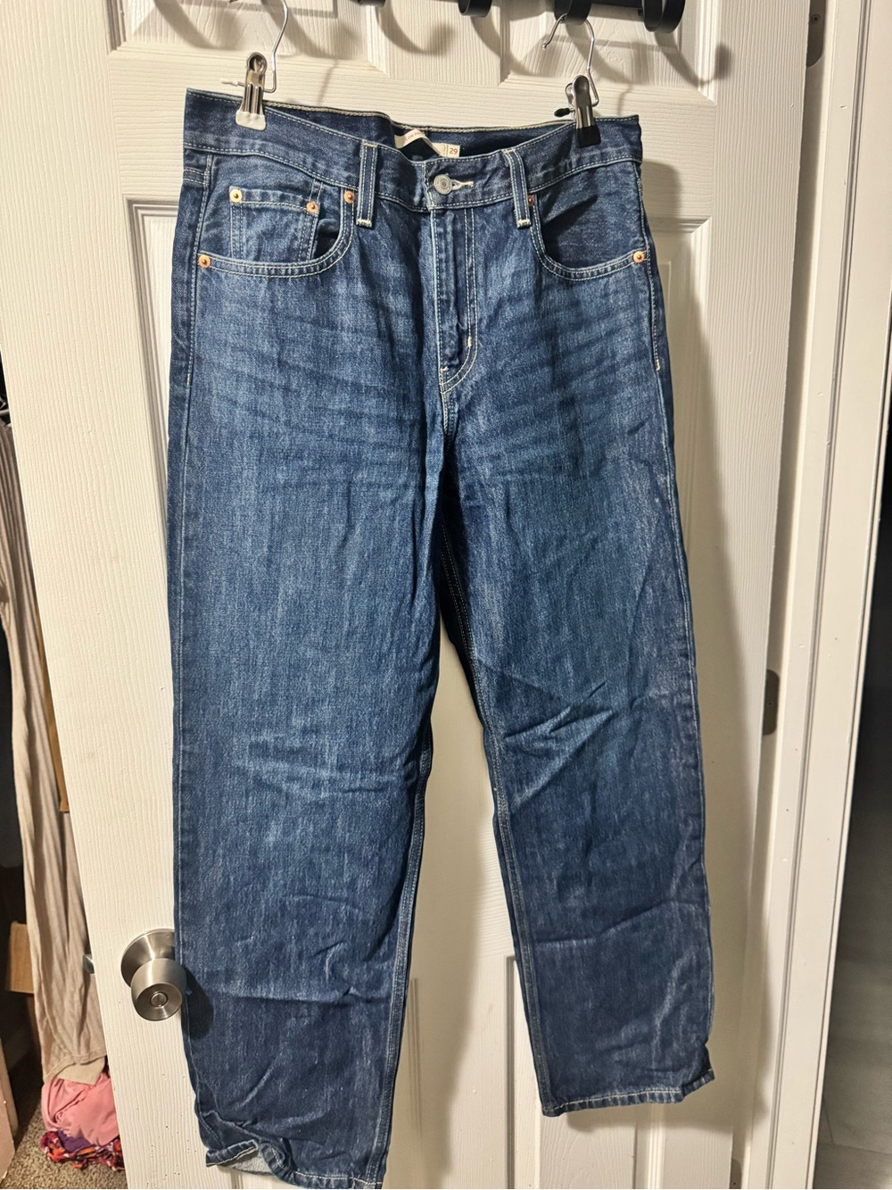 Levi's Women's Straight-Leg Blue Denim Jeans